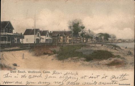 West Beach Westbrook Ct Postcard