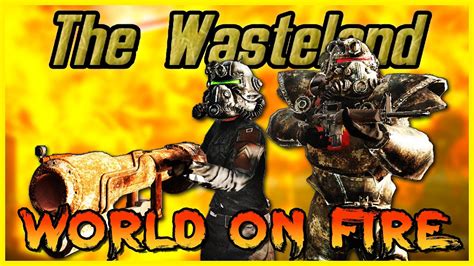 First Horde Night The Wasteland World On Fire Fallout Mod 7 Days