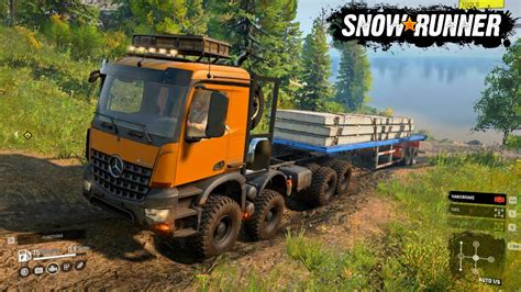 SnowRunner Full Walkthrough Ultimate Off Roading Advantures Pc Gameplay