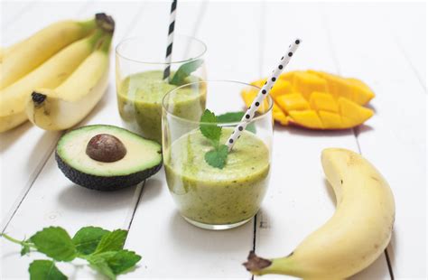 Green Power Der Avocado Bananen Smoothie Vollgut Gutvoll