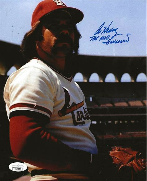 Al Hrabosky The Mad Hungarian Signed St Louis Cardinals 8x10 Photo W