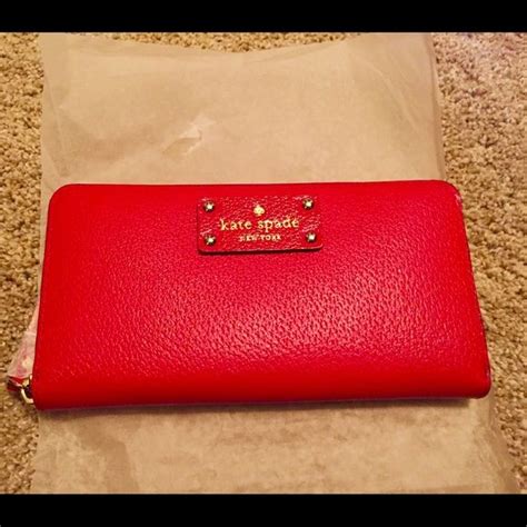 Kate Spade Wallet Red