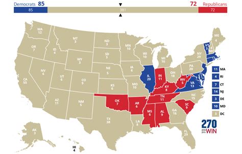 2024 Electoral Map Interactive Taffy Wandie