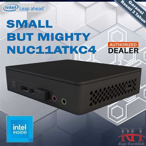 Jual Intel Nuc Mini Pc Nuc11atkc4 Kit Barebone Intel Celeron N5105