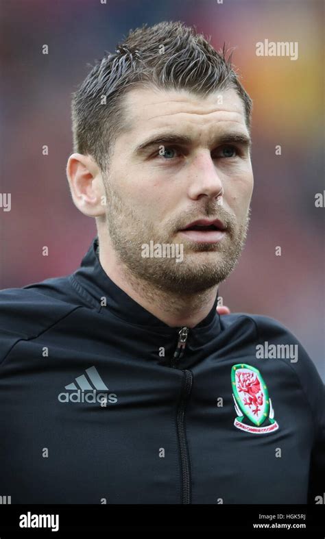 Sam Vokes, Wales Stock Photo - Alamy