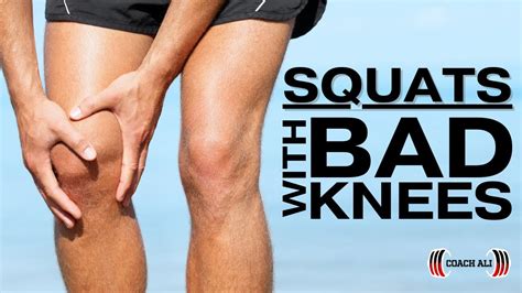 Squatting With Bad Knees How To Squat With Injured Knees Explained