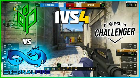 Sprout Vs Eternal Fire ESL Challenger Rotterdam 2022 EU Closed QUAL