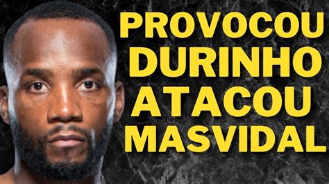 Treta Leon Edwards Zomba De Gilbert Durinho E Jorge Masvidal No Ufc