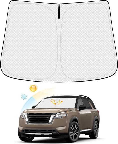 Amazon Canvcle Windshield Sun Shade For Nissan