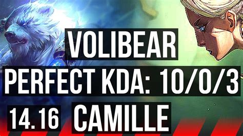 Volibear Vs Camille Top Solo Kills Winrate