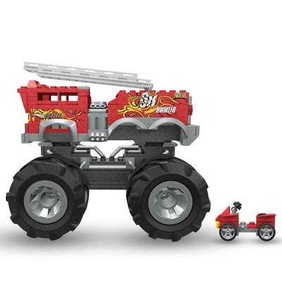 MEGA Hot Wheels 5 Alarm Monster Truck İtfaiye Aracı HHD19 D R