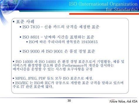 1절 국제표준과 표준화활동 표준화강좌 Ppt Download