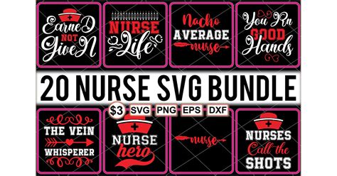 Nurse Svg Bundle Bundle · Creative Fabrica