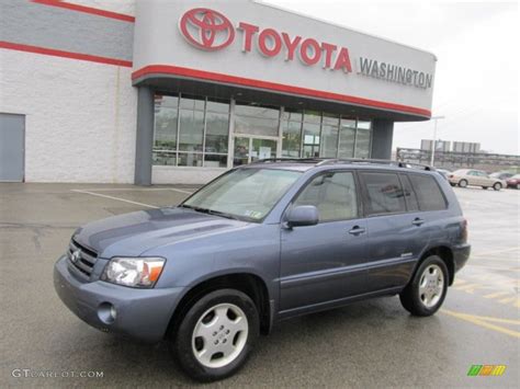 2007 Bluestone Metallic Toyota Highlander Limited 4wd 58501467