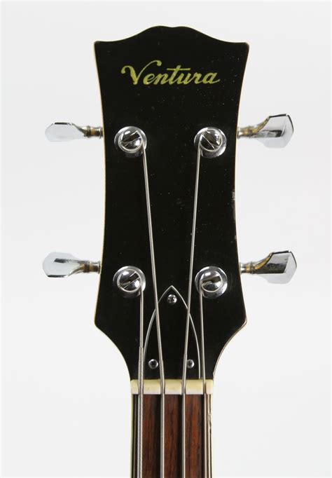 1970 Ventura Eb 2 Bass Copy Sunburst Guitars Bass Thunder Road Guitars