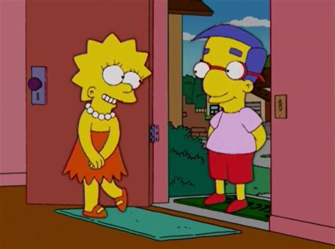 Lisa Loves Milhouse