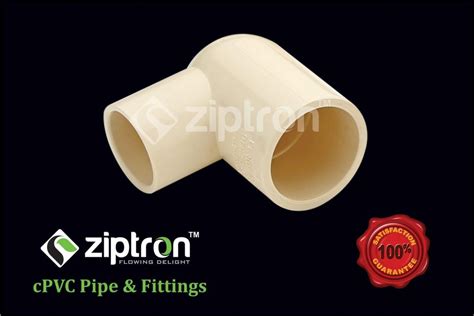 Ziptron X Inch Cpvc Reducing Pipe Elbow Plumbing At Rs Piece In