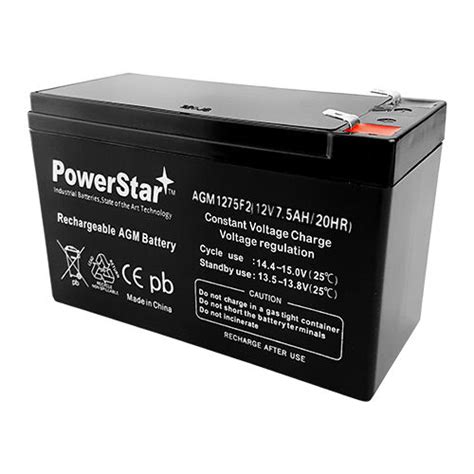 12v 7 5 Battery For APC RBC17 LS700 12 Volt 7 5Ah Smart UPS Units EBay