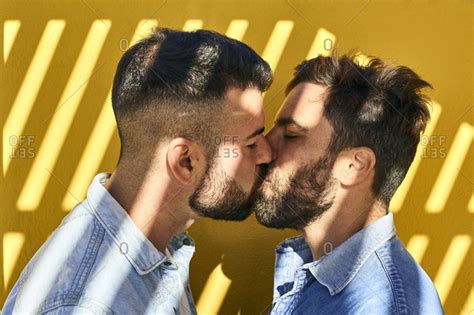 Gay Men Kissing Tenderly Meshvamet