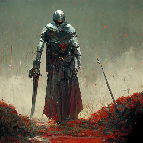 Knight In Armour Art