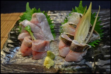 タカベの刺身 魚と野菜と私と和ノ香