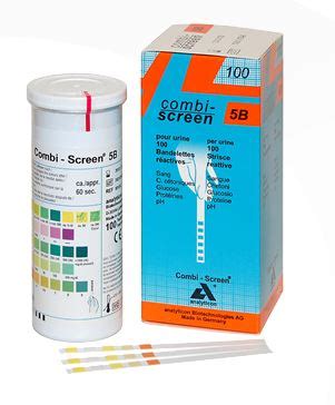 Combi Screen Sl Urine Test Strip Pk Multistix Nursing