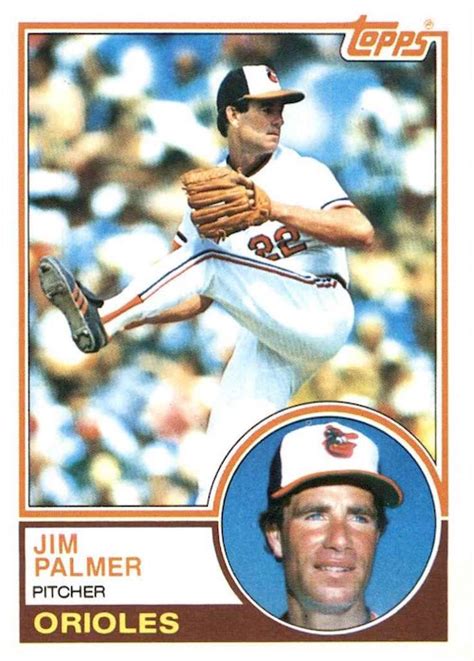 Topps Jim Palmer Wax Pack Gods