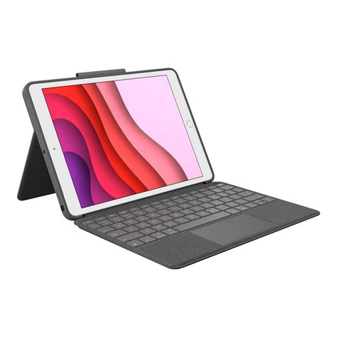 Logitech Combo Touch Keyboard Case For Ipad 7th And 8th Gen Keyboard And Folio Case With