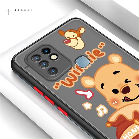 เคสโทรศัพท์มือถือ ลายการ์ตูนหมีพูห์น่ารัก สําหรับ Infinix Hot 10 10s