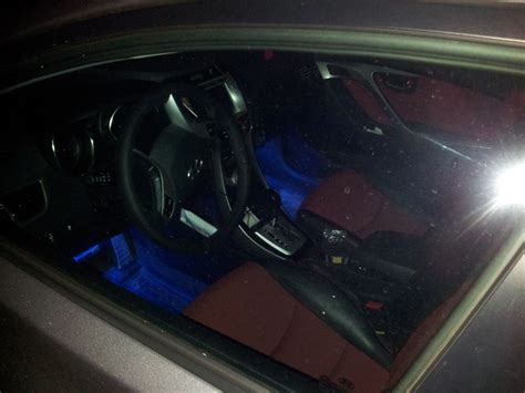 Подсветка салона — Hyundai Elantra (5G), 1,8 л, 2011 года | электроника ...