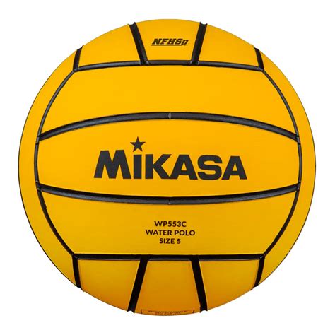 Ballon De Water Polo Officiel Mikasa® En Caoutchouc Mousse