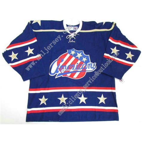 Customize AHL Rochester Americans 10 AJ Jenks Alternate Hockey Jerseys ...