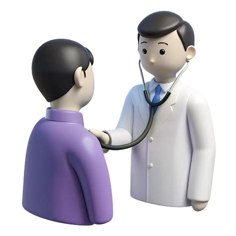 A Man With A Stethoscope Around His Neck Is Shaking Hands With A Doctor