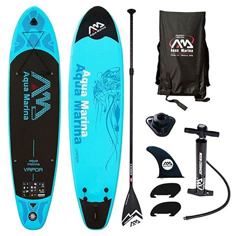 Aqua Marina Vapor Recreational Inflatable Stand Up Paddle Board For