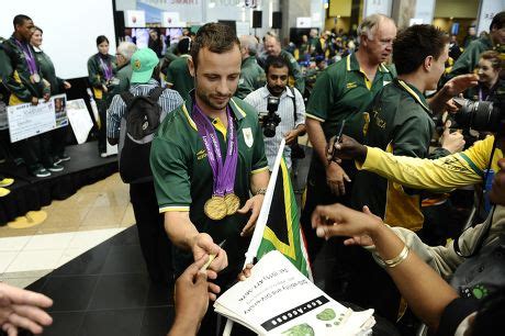 Count South African Paralympic Team Arrive Back At Tambo