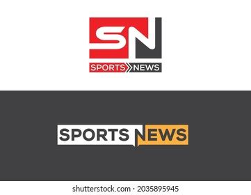 Sports News Logo Vector Logo Image Stock Vector (Royalty Free ...