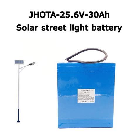 Waterproof 25 6V 30AH LifePo4 Battery CE Solar Street Light Lithium Battery