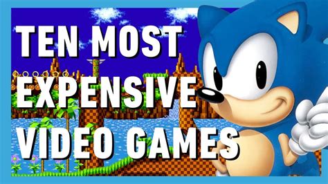 Most Expensive Video Games Ever Sold Youtube