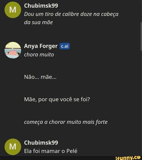 Dou Um Tiro De Calibre Doze Na Cabeça Chubimsk99 Da Sua Mãe Anya Forger