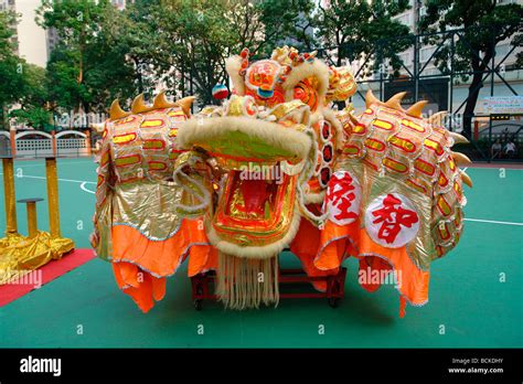 Dragon Dance During Mid Autumn Festival Or Moon Festival In Hong Kong