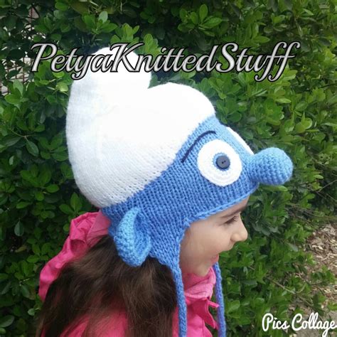 Smurf Inspired Hat Smurf Costume Halloween Costume | Etsy