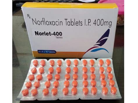 Norfloxacin Tablets IP 400mg At Rs 2150 Box Industrial Area Phase 2