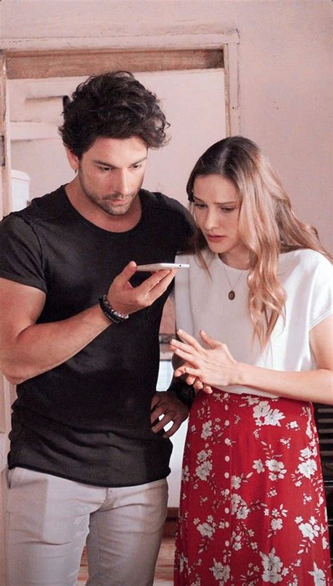 Alp Navruz And Alina Boz Turkish Actors