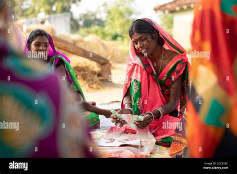 Indian Women Group Meeting Rural Hi Res Stock Photography And Images