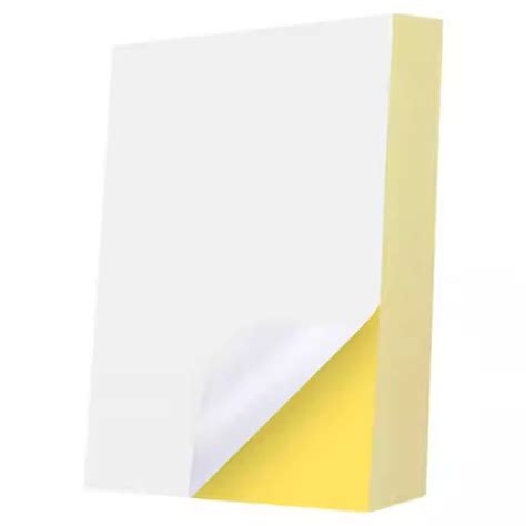80GSM Cast Coated Artpaper Hot Melt Glue Premium Printable A3 A4 Self Adhesive Paper Blank