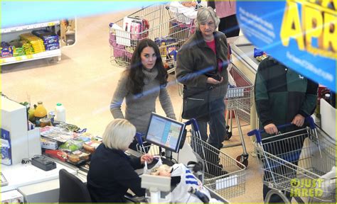 Strictly Kate Catherine The Duchess Of Cambridge Kate Spotted Grocery Shopping At Tesco