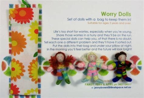 Worry Dolls Set