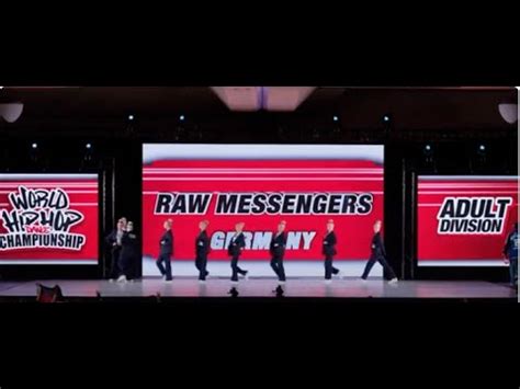 Raw Messengers Germany Adult Division Prelims World Hip Hop