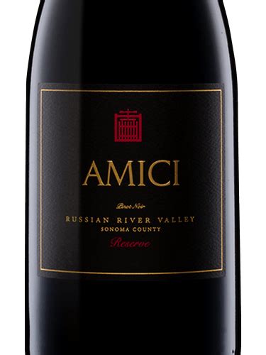 Amici Russian River Valley Reserve Pinot Noir Vivino US