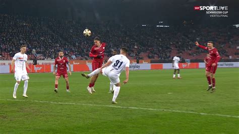 20 Sieg Beim Fcz Burkart Schiesst Winterthur In Den Cup Halbfinal